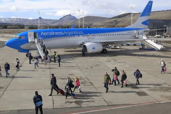 Aerolíneas Argentinas mantiene todas sus frecuencias en la provincia de Neuquén
