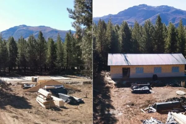 En menos de cuatro meses se avanzó con el 50% de la nueva posta sanitaria de Quillén