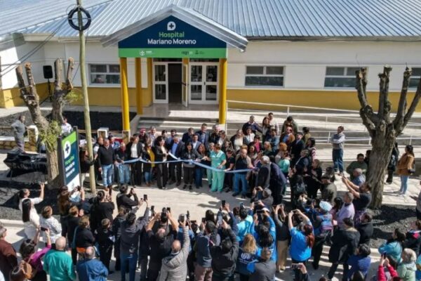 Tras medio siglo de espera se inauguró el nuevo hospital de Mariano Moreno