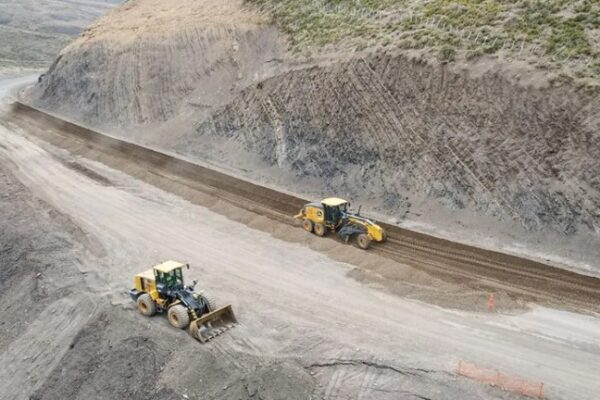 Remediación de la ruta provincial 43: se avanza con el asfalto en un tramo inestable