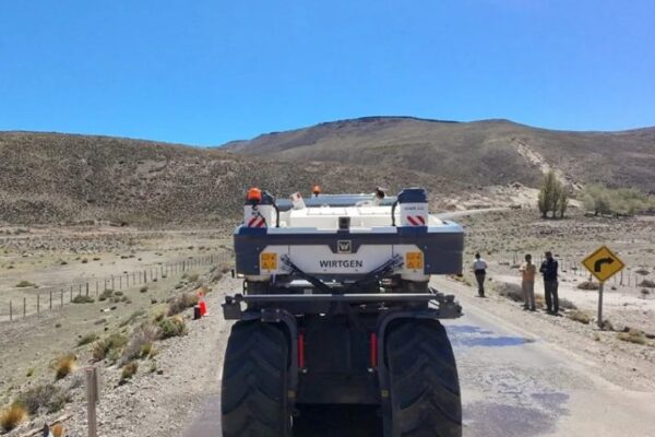 Recomiendan precaución por trabajos de repavimentación en la Ruta Provincial N° 46