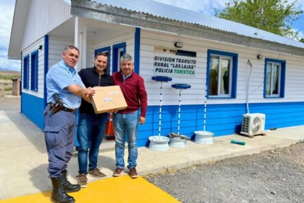 La Provincia fortalece la infraestructura tecnológica de seguridad en Las Lajas